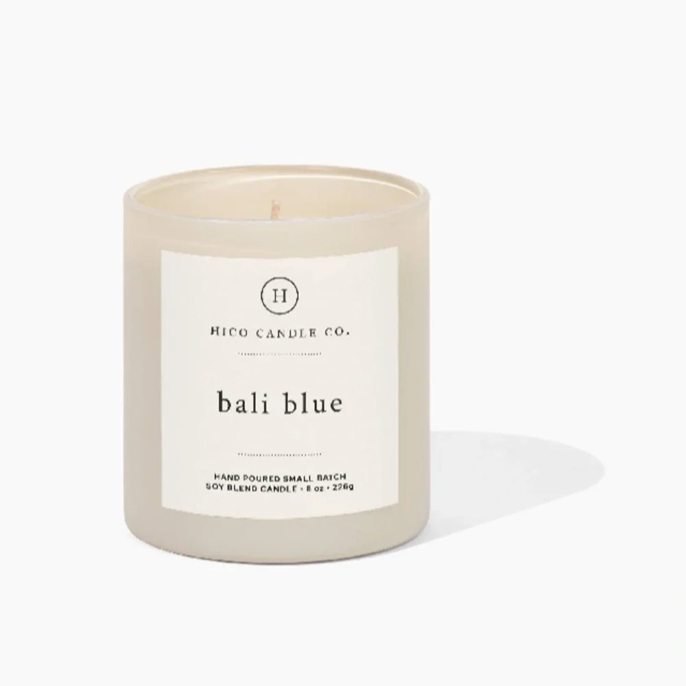 Hico Candle Co. Bali Blue Candle